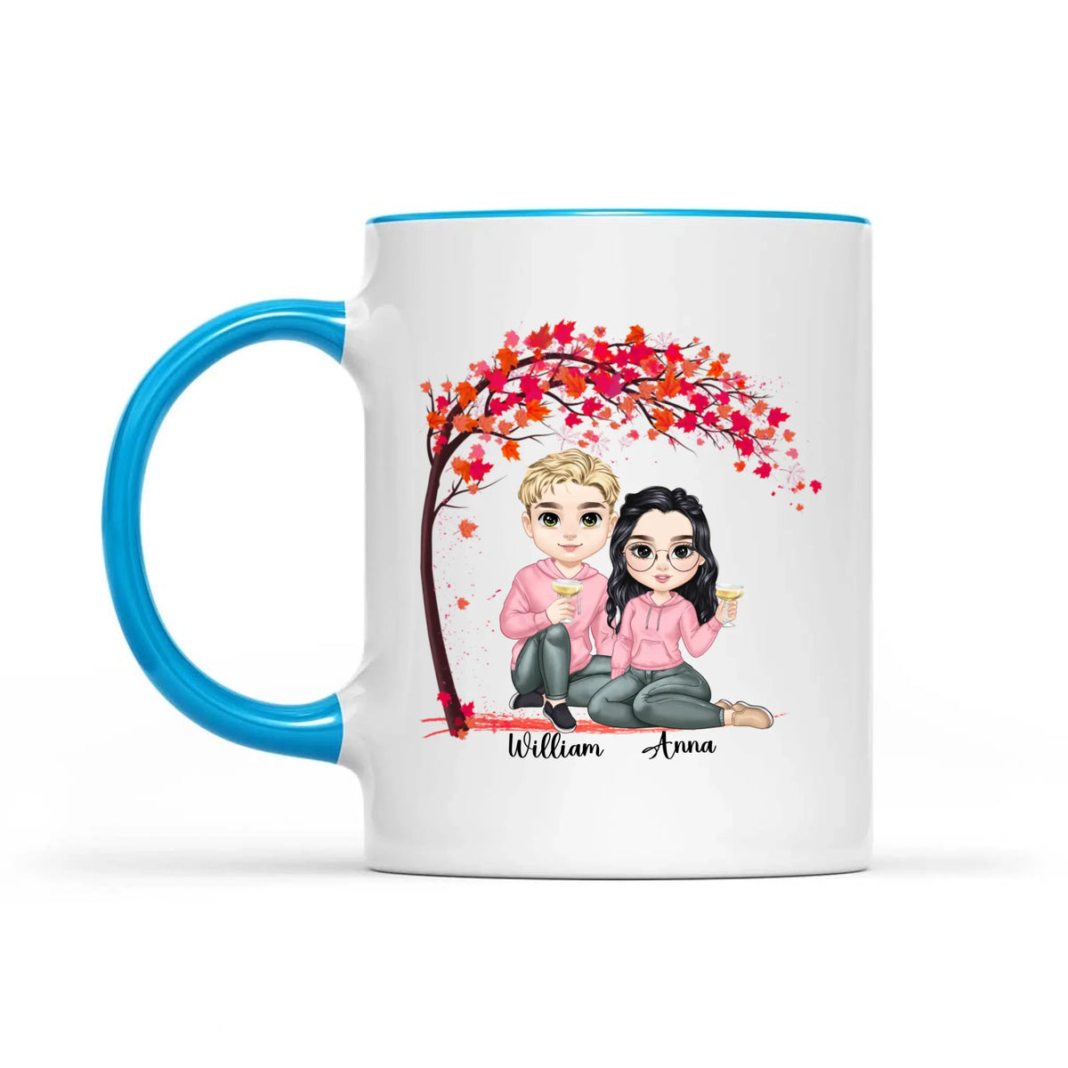 Together Is My Favorite Place To Be - Gift For Couples, Personalized Mug
