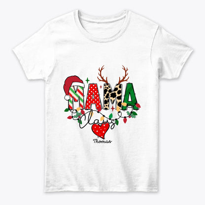 Women's Classic Tee white font