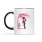 Personalized Couples Tree Heart Love Romantic Valentine's Day Mug