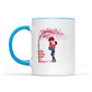 Personalized Couples Tree Heart Love Romantic Valentine's Day Mug