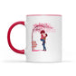 Personalized Couples Tree Heart Love Romantic Valentine's Day Mug