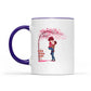 Personalized Couples Tree Heart Love Romantic Valentine's Day Mug
