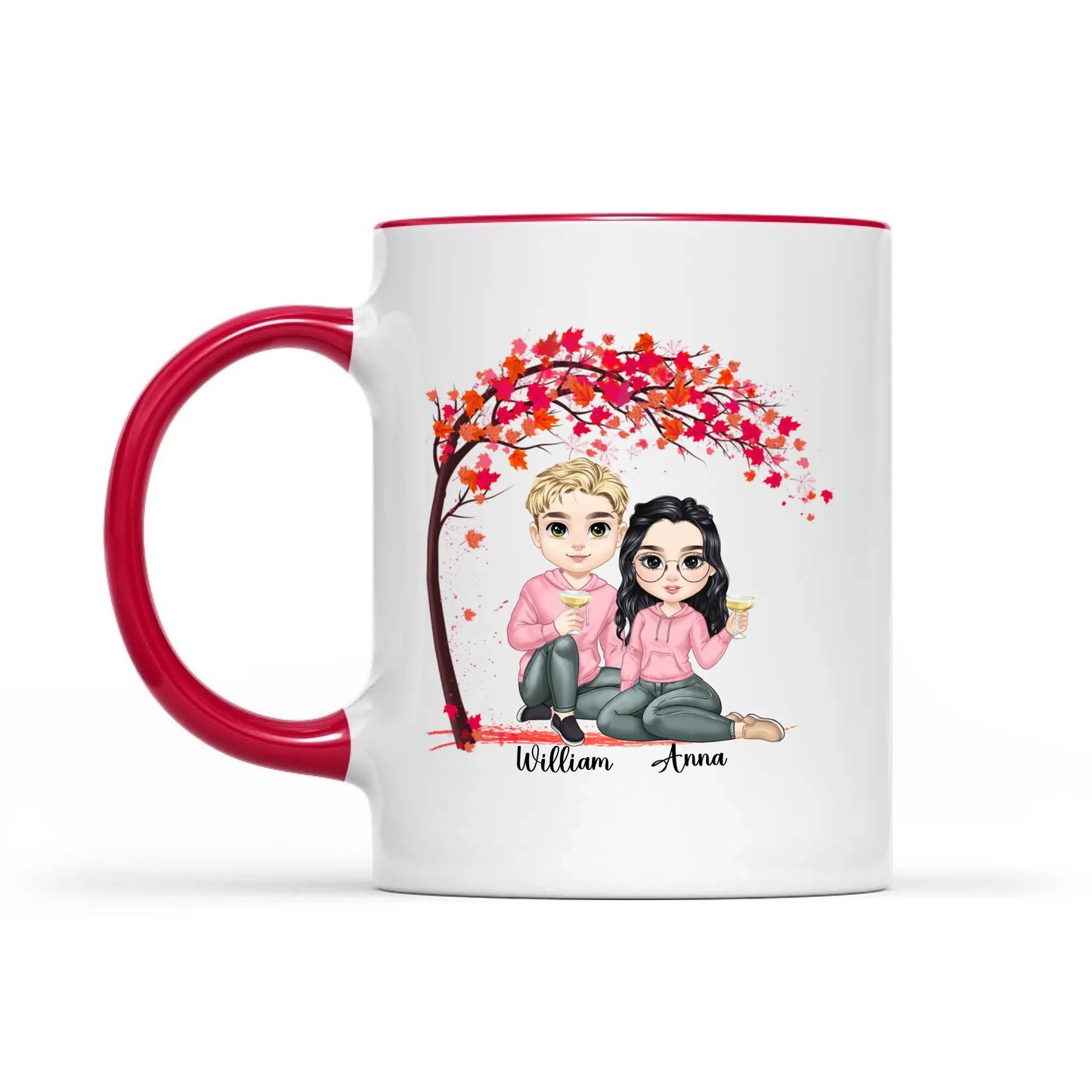 Together Is My Favorite Place To Be - Gift For Couples, Personalized Mug