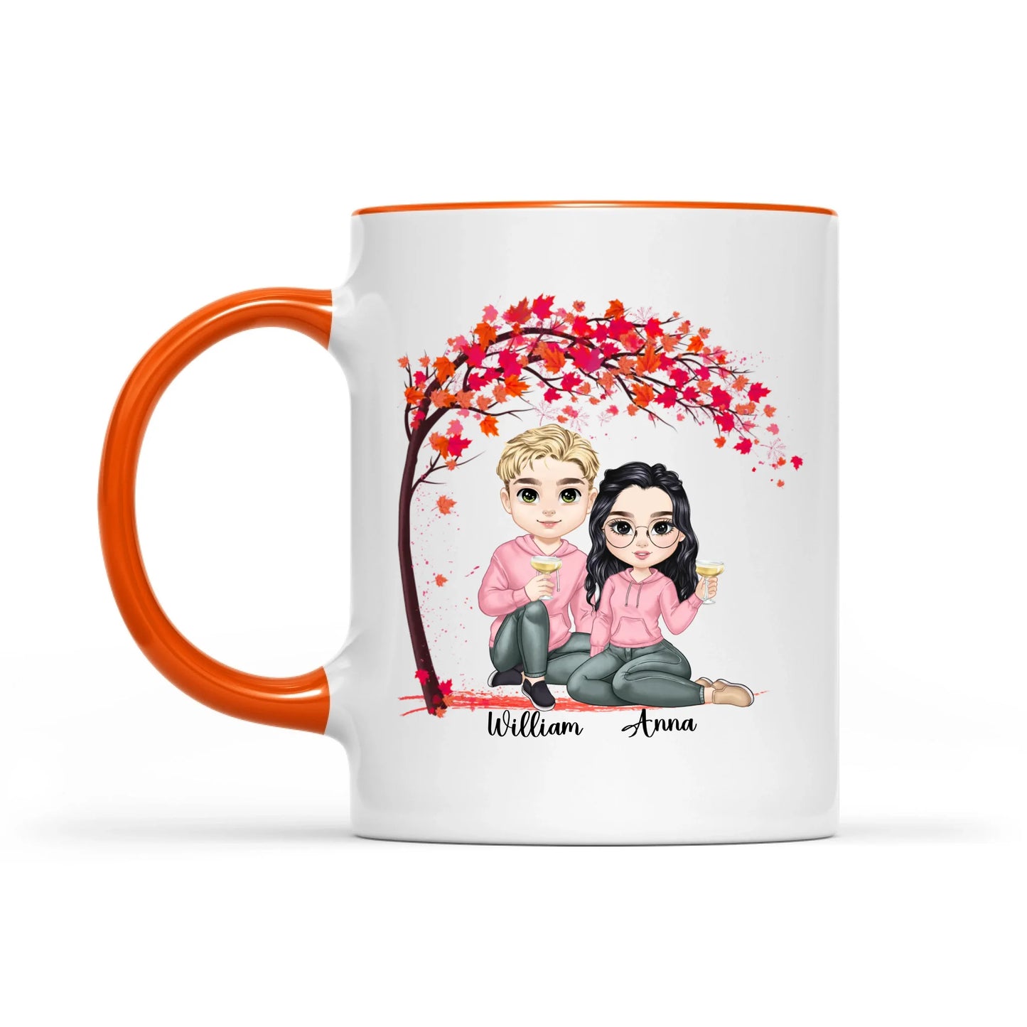 Together Is My Favorite Place To Be - Gift For Couples, Personalized Mug