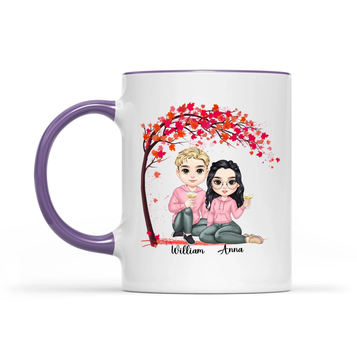 Together Is My Favorite Place To Be - Gift For Couples, Personalized Mug