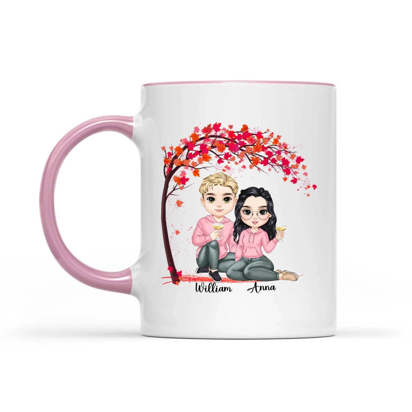 Together Is My Favorite Place To Be - Gift For Couples, Personalized Mug