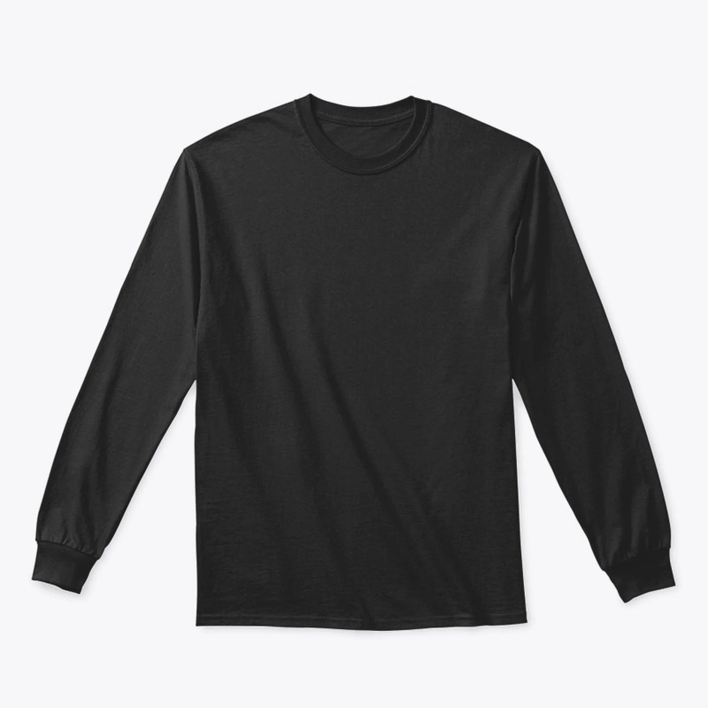 Classic Long Sleeve Tee black font