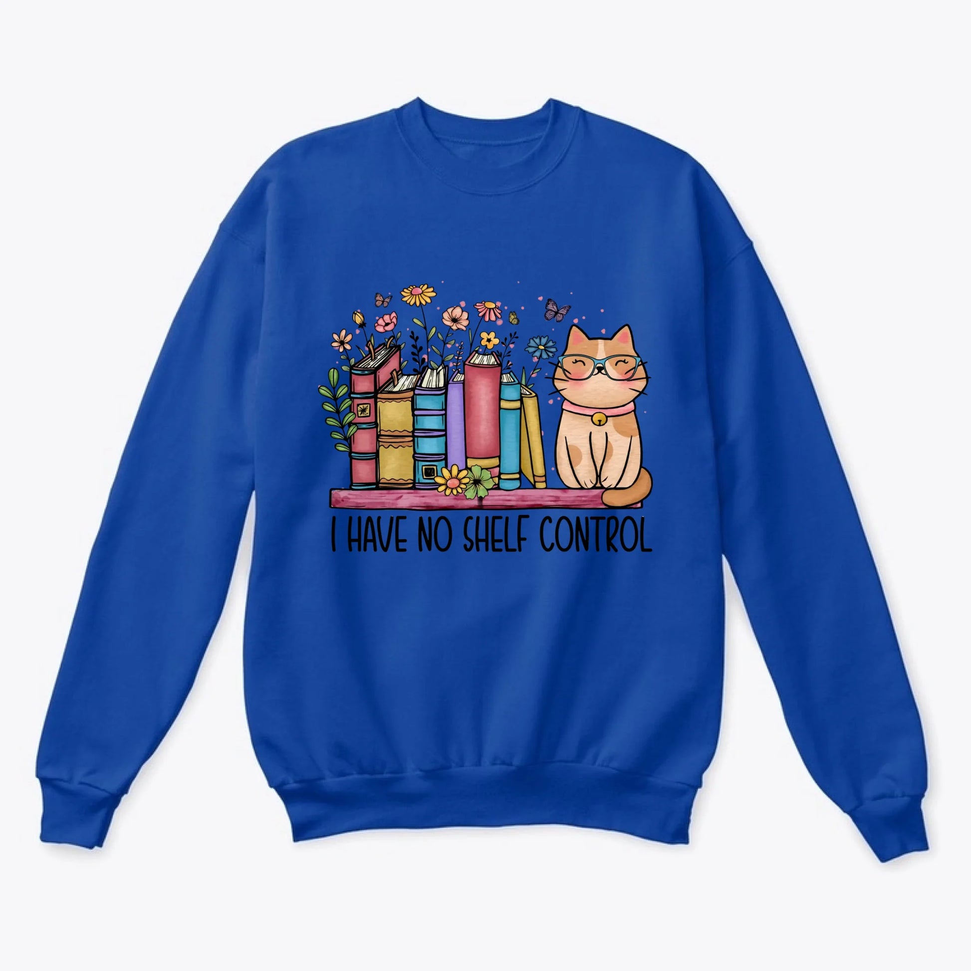 Unisex Classic Crewneck Sweatshirt royal font