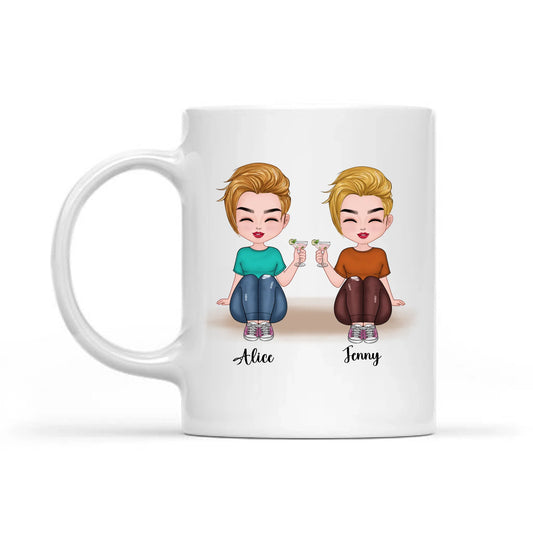 Personalized Always Friends Mug – Custom Bestie Gift