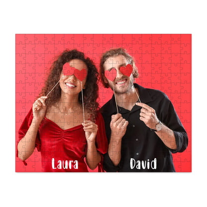 Custom Puzzle from Photo,Personalized Couple from Your Own Picture