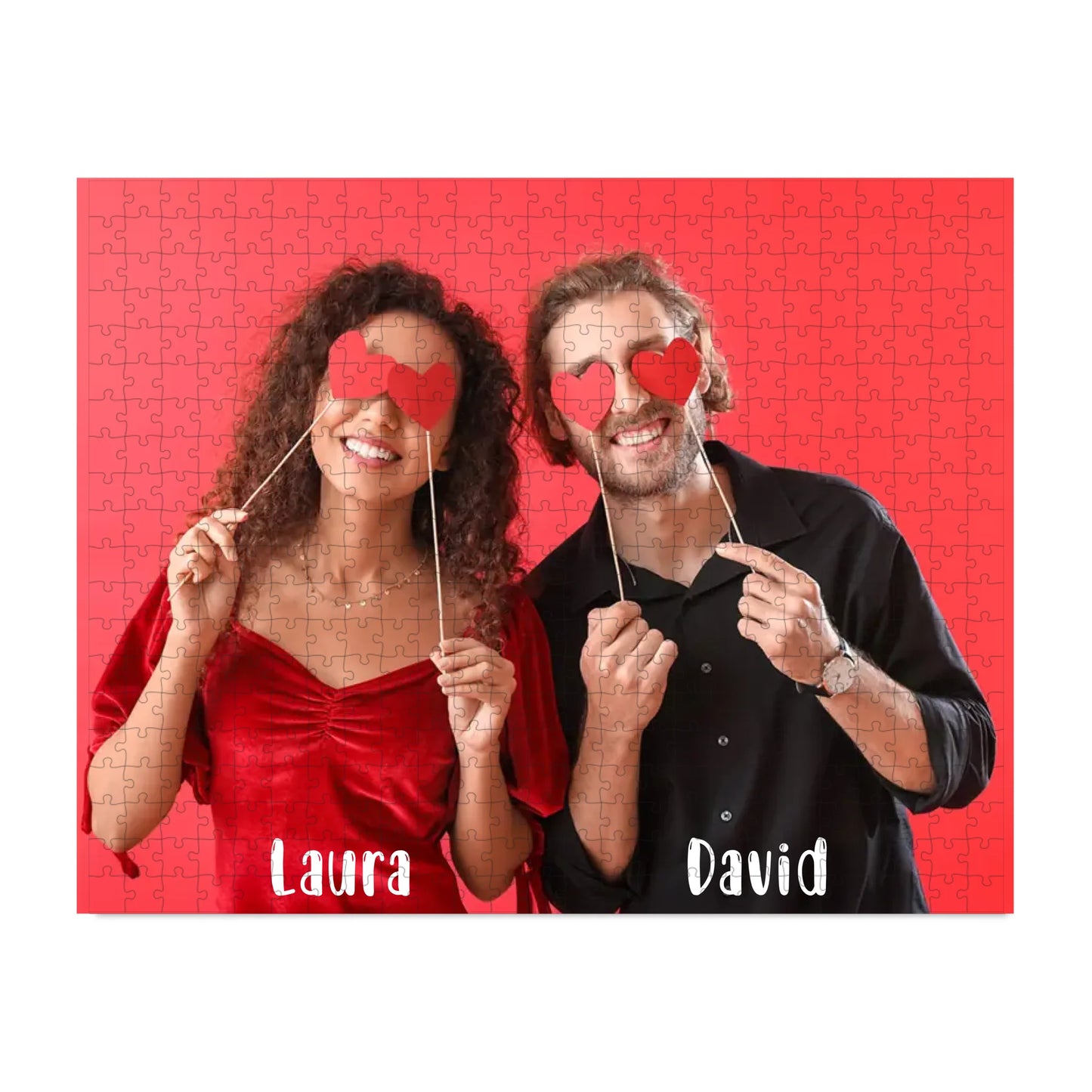 Custom Puzzle from Photo,Personalized Couple from Your Own Picture