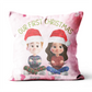 Our First Christmas Couple Pillow 3D Personalize