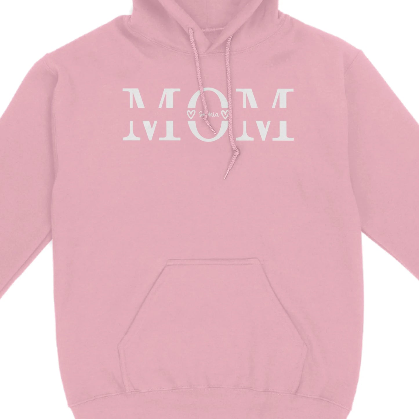 Mom - Mama, Custom Children Name - Gift For Mom Hoodie