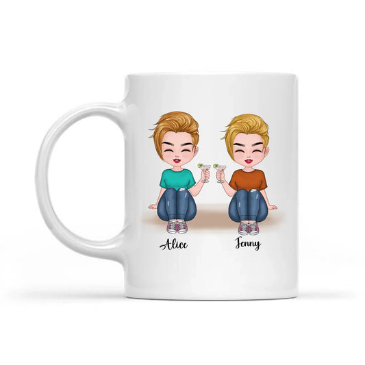 Personalized Always Friends Mug – Custom Bestie Gift