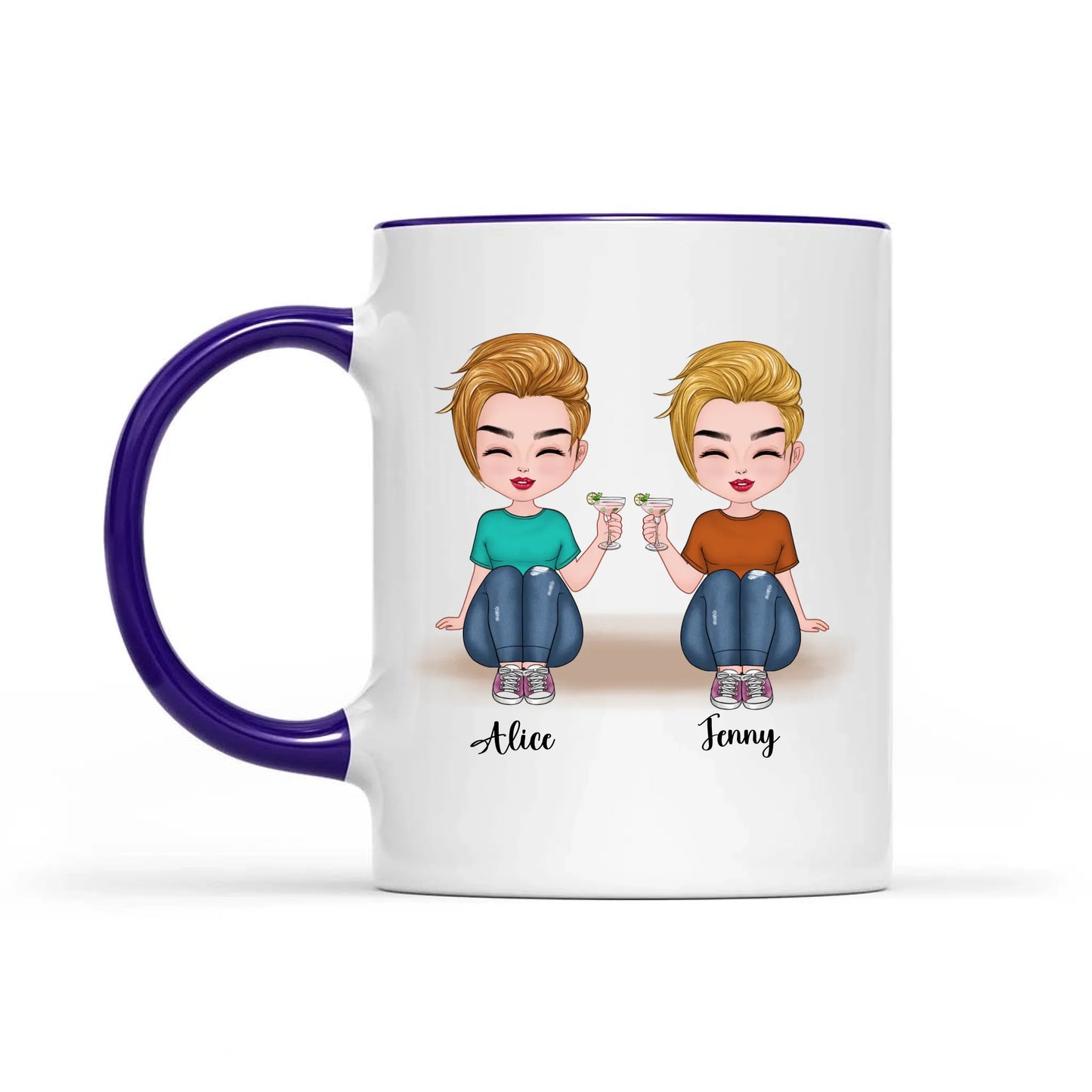 Personalized Always Friends Mug – Custom Bestie Gift