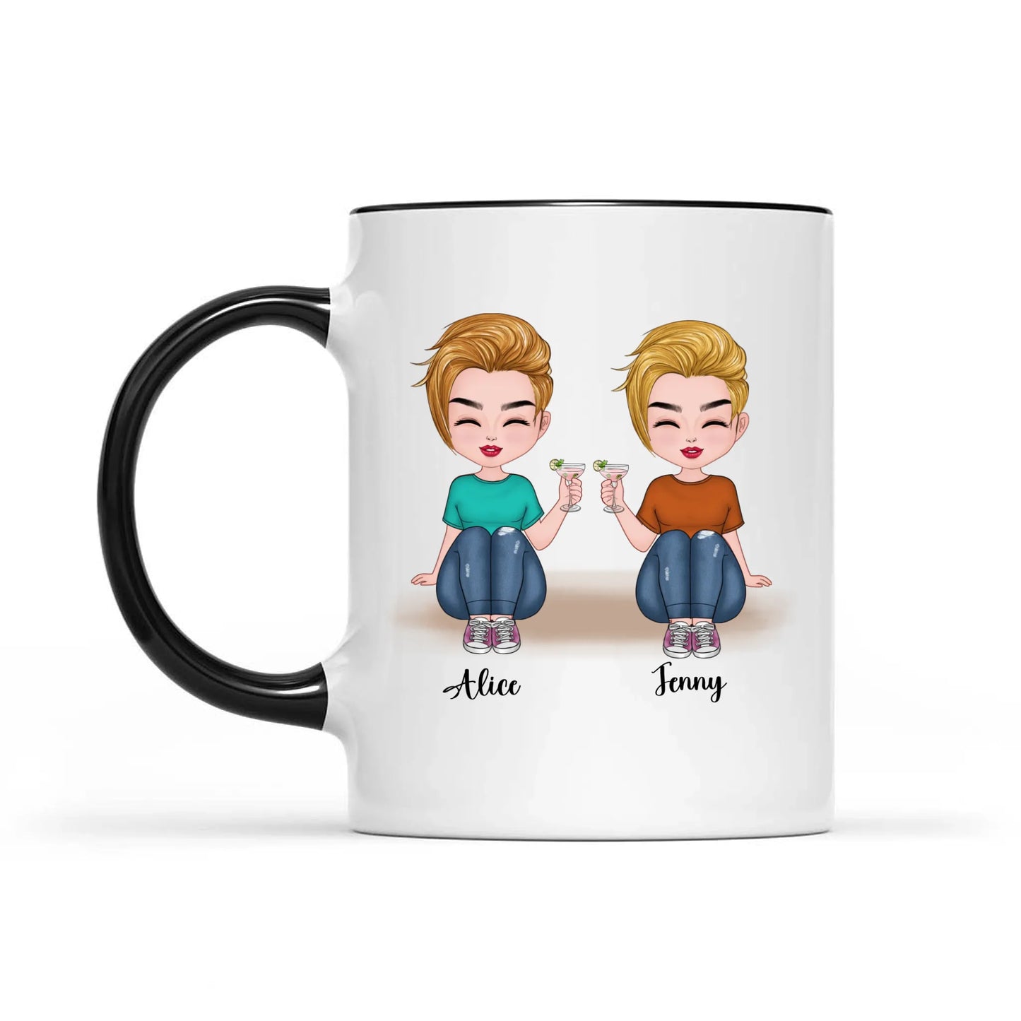 Personalized Always Friends Mug – Custom Bestie Gift