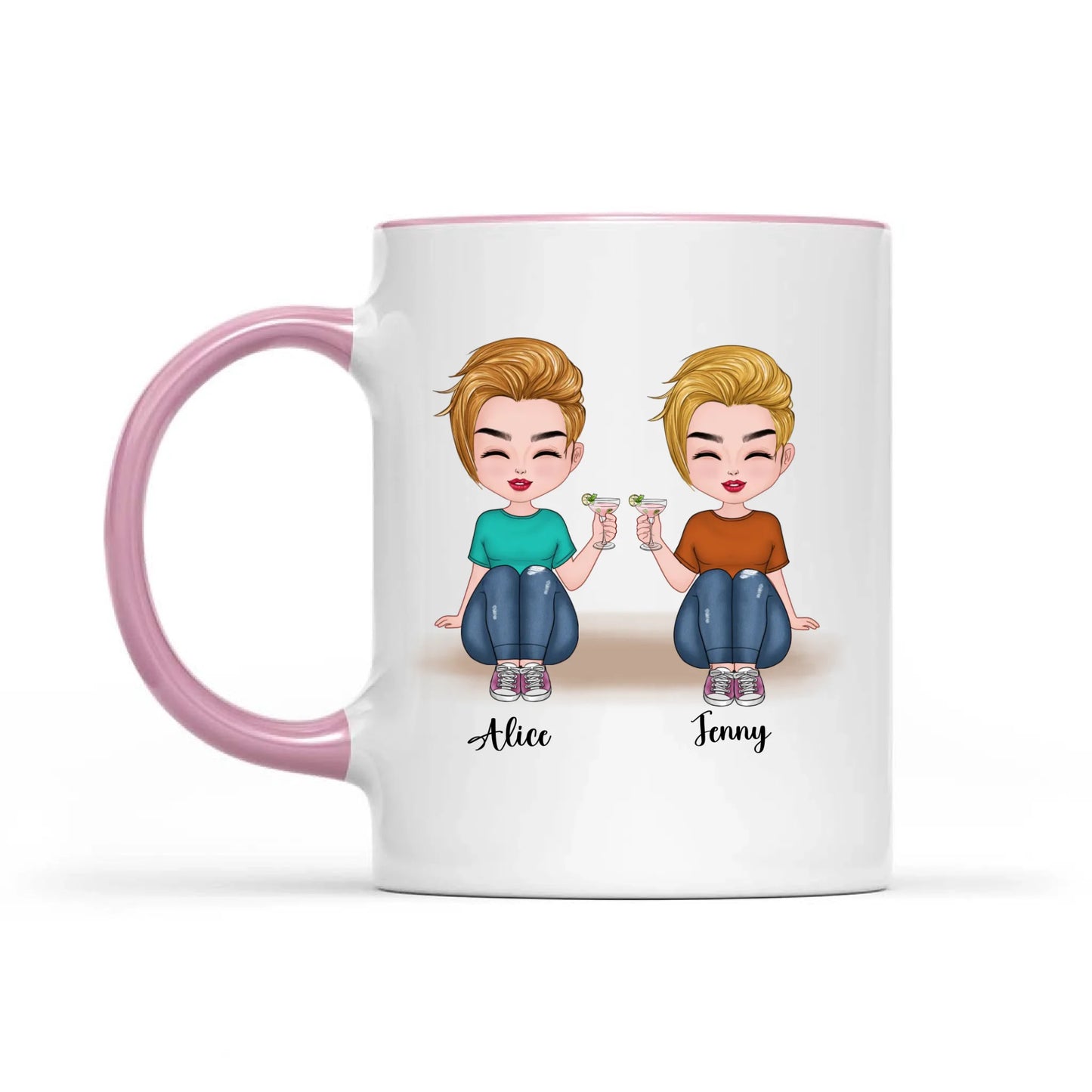Personalized Always Friends Mug – Custom Bestie Gift