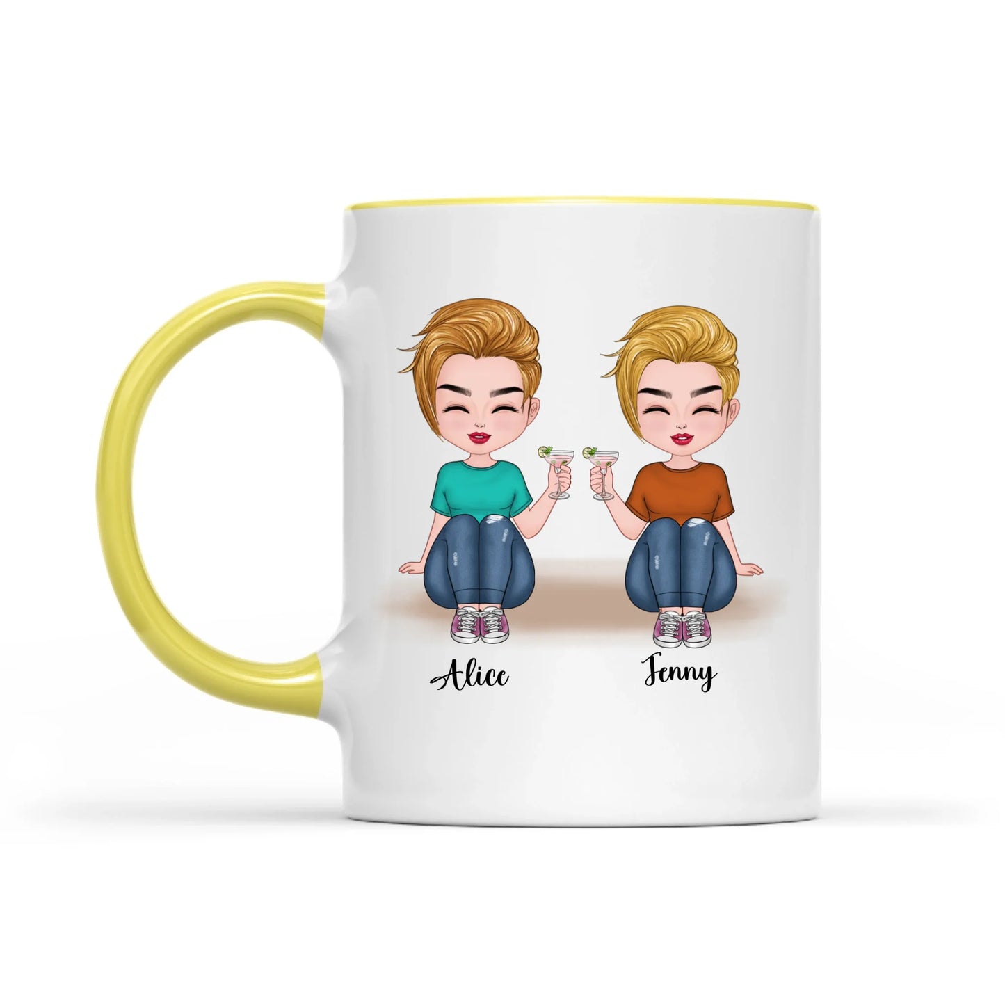 Personalized Always Friends Mug – Custom Bestie Gift