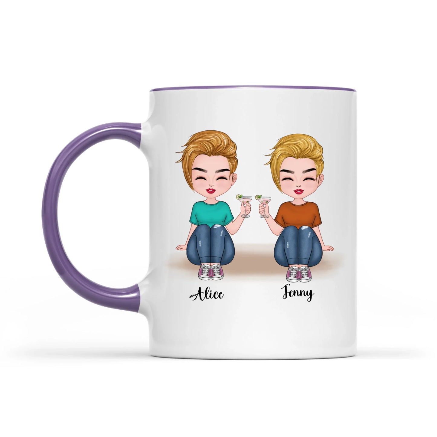 Personalized Always Friends Mug – Custom Bestie Gift