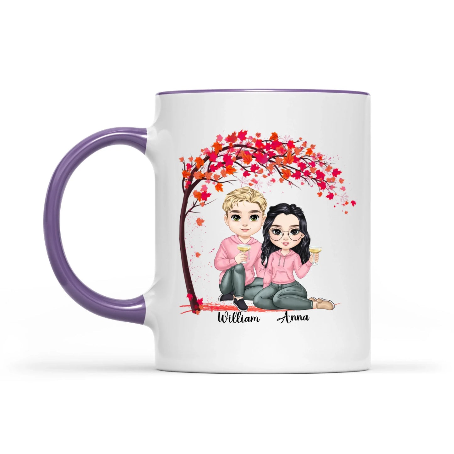 Together Is My Favorite Place To Be - Gift For Couples, Personalized Mug