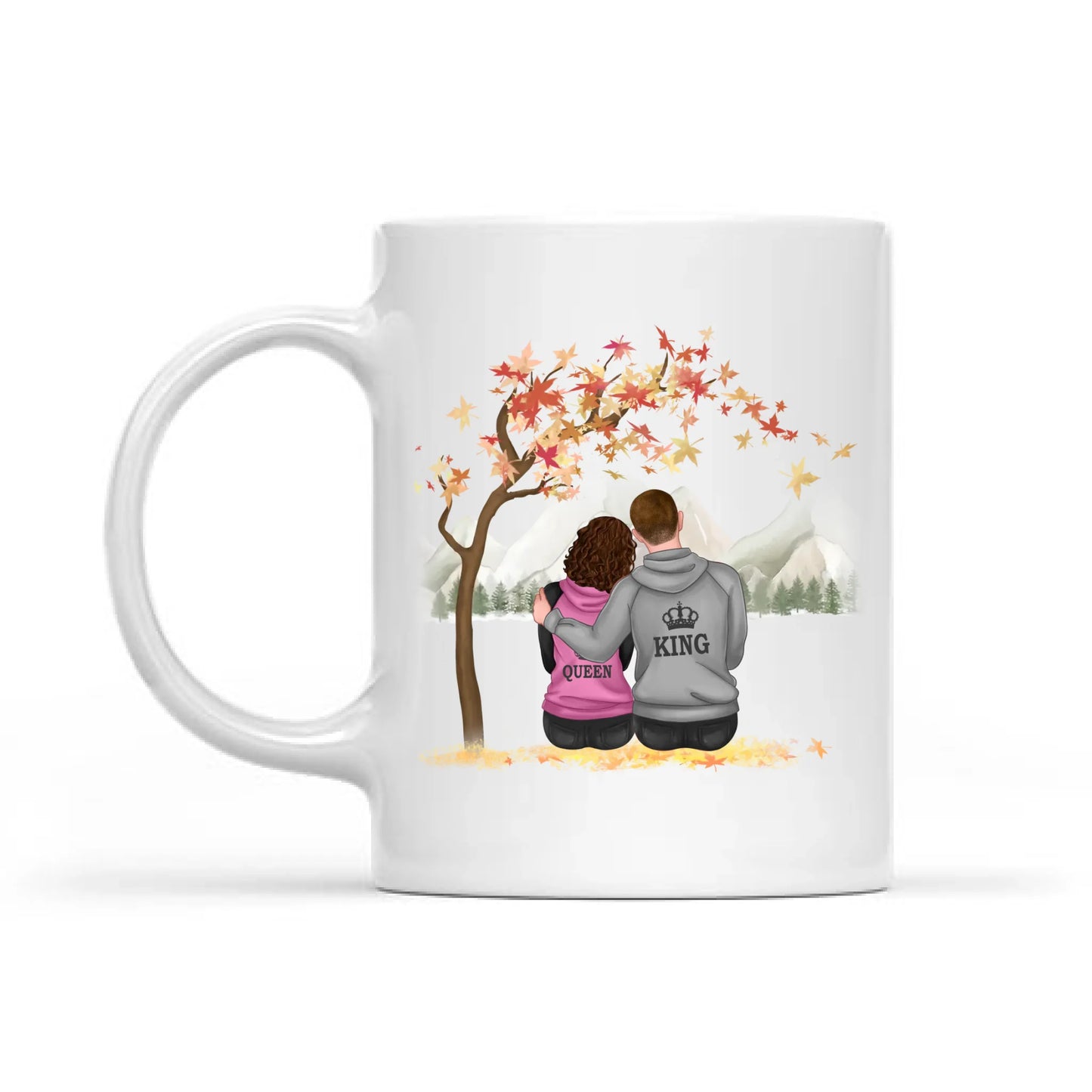 Personalized Couple Valentine - Happy Valentine Romantic Gift For Couple