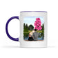 Holding Hands Couple Mug, Personalized Names & Date, Custom Couple Valentine's Day, Perfect Love Gift