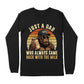 Just A Dad Funny Bigfoot Dad Gift For Father's Day And Birthday Dad Long Sleeve Shirt