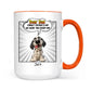 Father's Day Gifts, New Version Forget Father's Day We Woof You Every Day - Personalized Mug