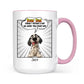 Father's Day Gifts, New Version Forget Father's Day We Woof You Every Day - Personalized Mug