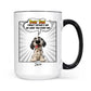 Father's Day Gifts, New Version Forget Father's Day We Woof You Every Day - Personalized Mug