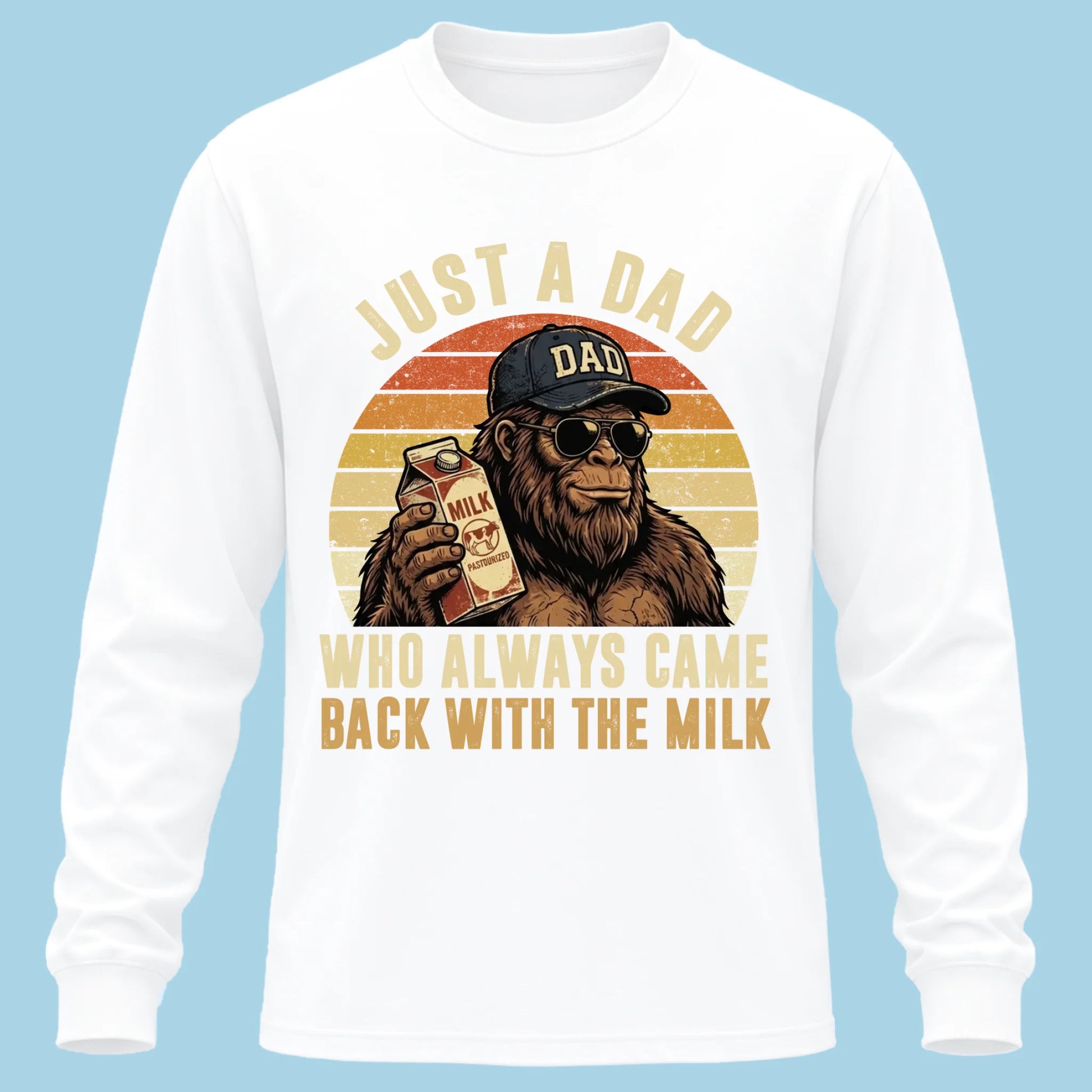 Long Sleeve Shirt Mockup Font 3