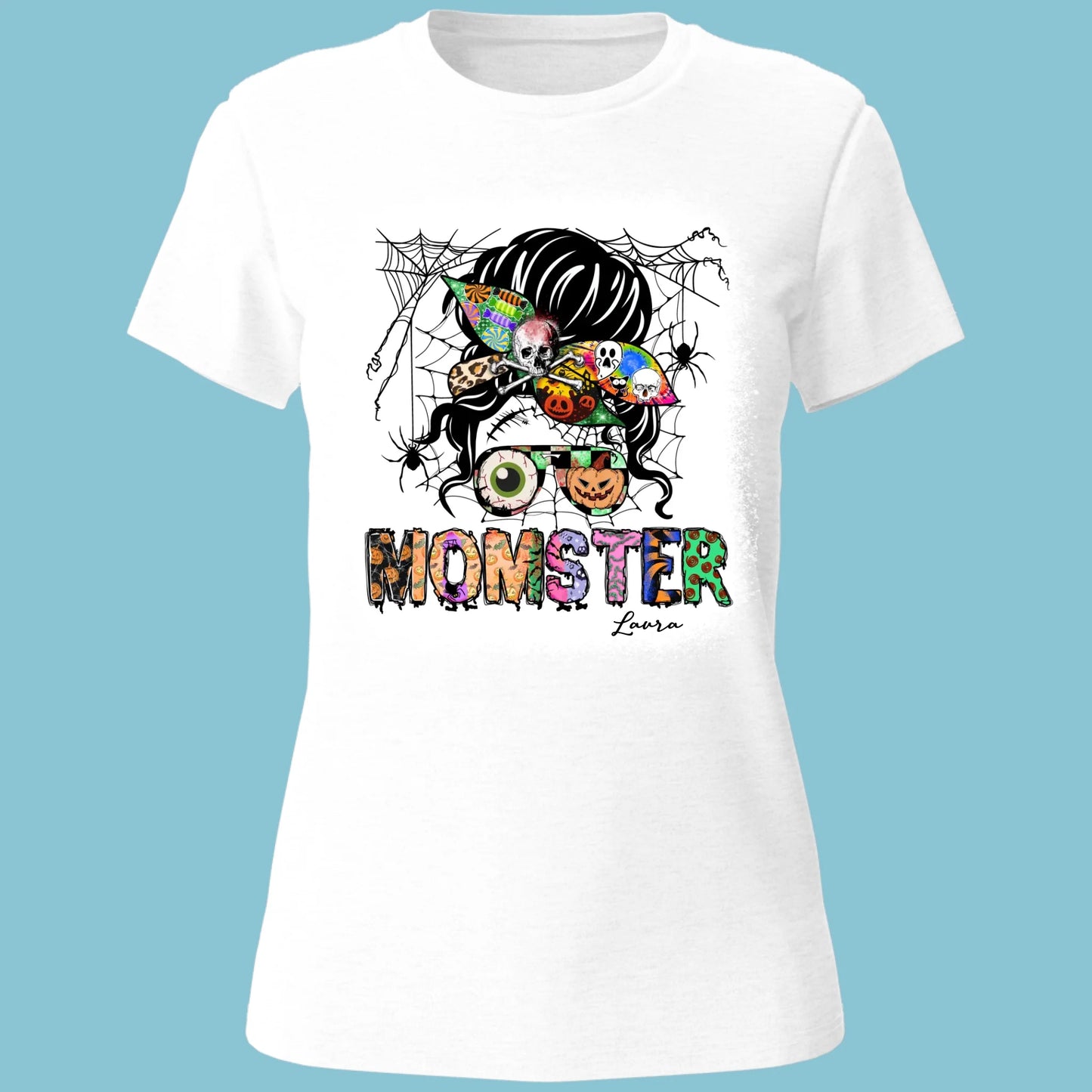 Woman T-Shirt Mockup Font