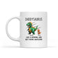 Daddysaurus Grandpasaurus Cute 3D Effect Dinosaurs Personalized Mug