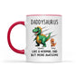 Daddysaurus Grandpasaurus Cute 3D Effect Dinosaurs Personalized Mug