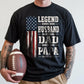 Personalized Papa Shirt Legend Husband Dad Papa Custom Gift For Father's Day Shirt