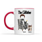 The Catfather Funny Dad And Cat  - Gift For Dad And Cat Lover - Personalized Mug