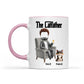 The Catfather Funny Dad And Cat  - Gift For Dad And Cat Lover - Personalized Mug