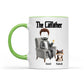 The Catfather Funny Dad And Cat  - Gift For Dad And Cat Lover - Personalized Mug