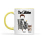 The Catfather Funny Dad And Cat  - Gift For Dad And Cat Lover - Personalized Mug