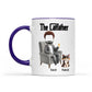 The Catfather Funny Dad And Cat  - Gift For Dad And Cat Lover - Personalized Mug