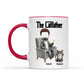 The Catfather Funny Dad And Cat  - Gift For Dad And Cat Lover - Personalized Mug