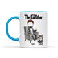 The Catfather Funny Dad And Cat  - Gift For Dad And Cat Lover - Personalized Mug