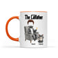The Catfather Funny Dad And Cat  - Gift For Dad And Cat Lover - Personalized Mug