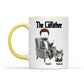 The Catfather Funny Dad And Cat  - Gift For Dad And Cat Lover - Personalized Mug