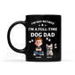 Dog Dad - Dog Mom Personalized Custom Black Mug - Father's Day, Mother's Day, Gift For Dad -  Mom, Pet Owners, Pet Lovers
