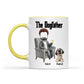 The Dogfather Funny Dad And Dog - Gift For Dad And Dog Lover - Personalized Mug