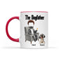 The Dogfather Funny Dad And Dog - Gift For Dad And Dog Lover - Personalized Mug