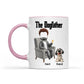 The Dogfather Funny Dad And Dog - Gift For Dad And Dog Lover - Personalized Mug