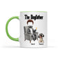 The Dogfather Funny Dad And Dog - Gift For Dad And Dog Lover - Personalized Mug