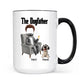 The Dogfather Funny Dad And Dog - Gift For Dad And Dog Lover - Personalized Mug